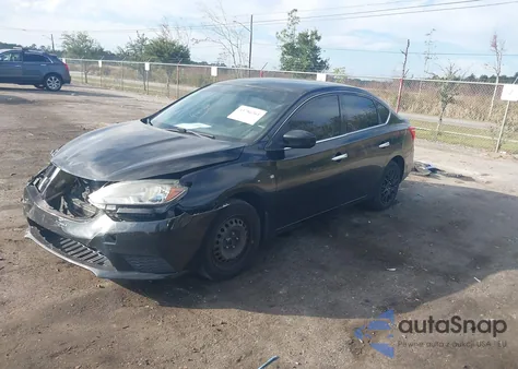 2018 Nissan Sentra S из США, поврежденный, VIN 3N1AB7AP4JY252265